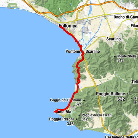 Nostra Signora di Lourdes - Poggio La Guardia - Poggio Sentinella - Castiglione della Pescaia