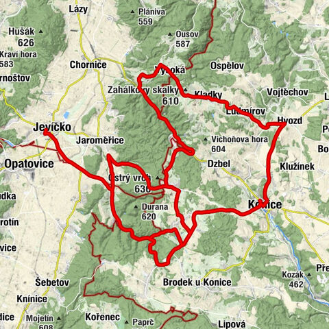 Úsobrno - Kostel svatého Cyrila a Metoděje - Jevíčko