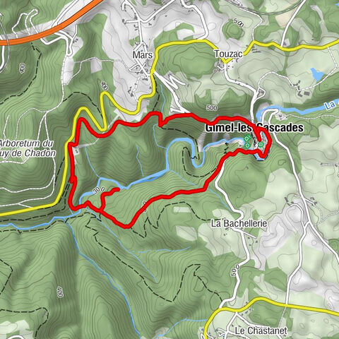 Le Grand Saut - Chapelle Notre-Dame-du-Rosaire - chalet de paul - Gimel-les-Cascades