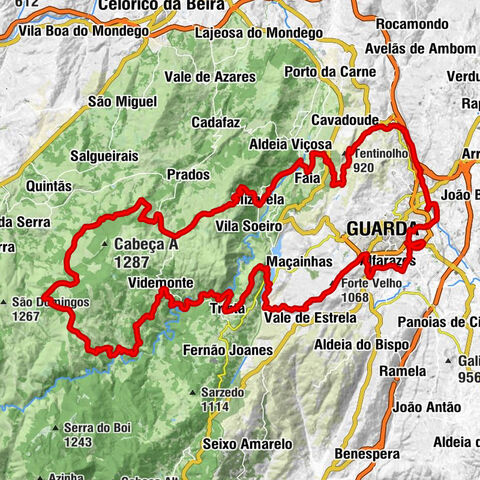 Guarda - Cortelha da Burra - Forte Velho