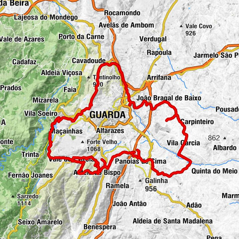 Guarda - Alvendre - Cubo - Penedo das Maias