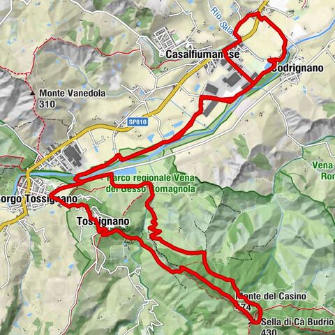Fabbrica - Chiesa S. Michele Arcangelo - Monte del Casino - Sella di Cà Budrio