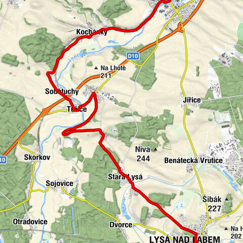 Lysá nad Labem - kaple sv. Jana Křtitele - sv. Simeon - Benátky nad Jizerou