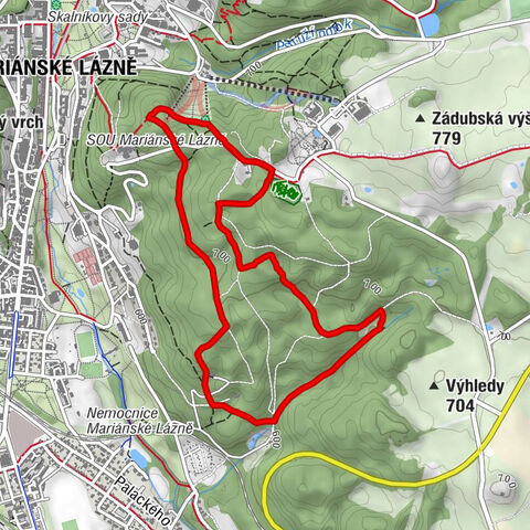 Mariánské Lázně - Pirátův pramen - Úšovice