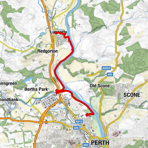 North Muirton - Perth - Colenhaugh - Luncarty