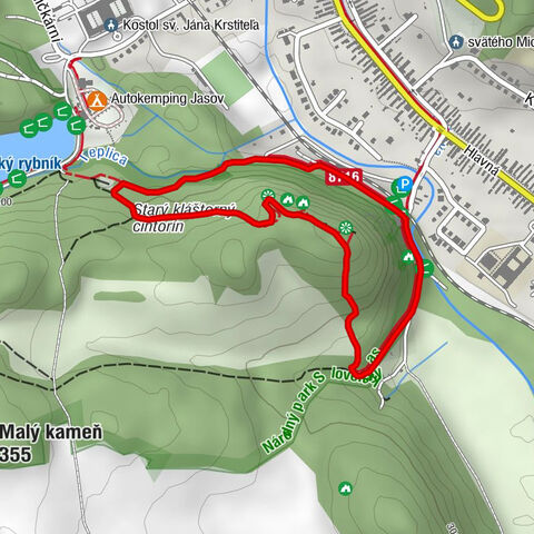 Starý mlyn - Jasovska jaskyňa – exit - Jasovská jaskyňa - Jasov