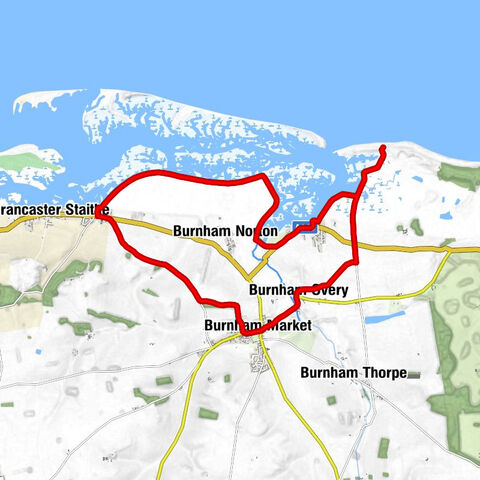 Burnham Overy Staithe - Burnham Overy - All Saints - Saint Mary's Church