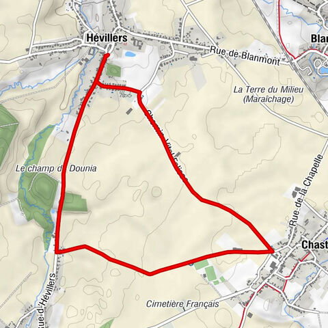 Hévillers - Chastre
