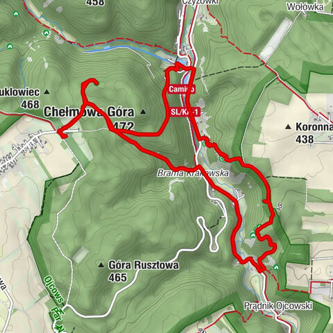Ojców - Grota Łokietka - Pstrąg Ojcowski - Jaskinia Ciemna