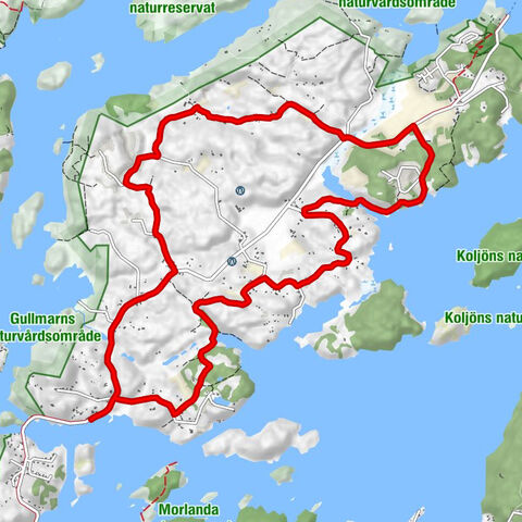 Orust kommun - Ånggårdsvik - Ödegårds brygga - Bua