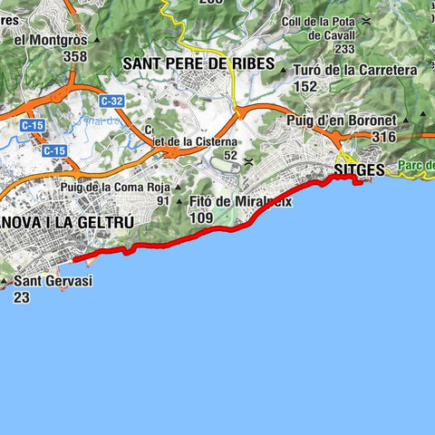 Vilanova i la Geltrú - Residencial Casa del Mar - Sant Sebastià - Sitges
