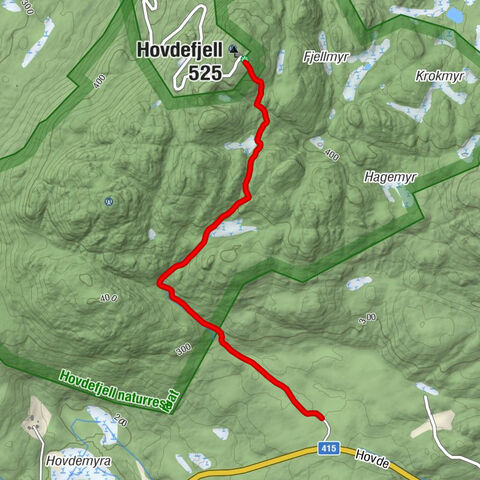 Vegårshei - Hovdefjell