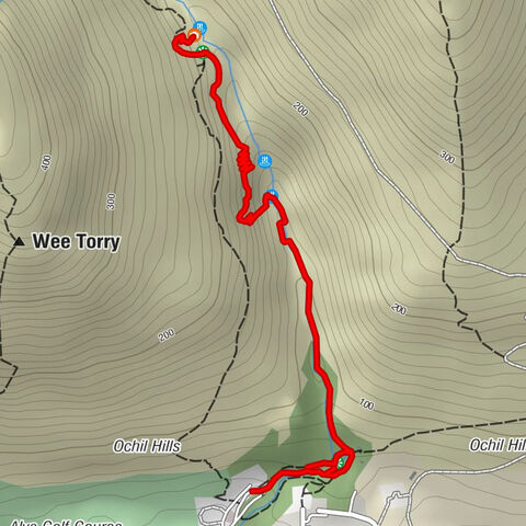 Alva - Smuggler's Cave - Clackmannanshire