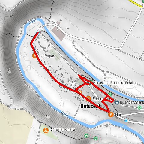 La Popas - Mănăstirea Rupestră Peștera - Dor - Raionul Orhei