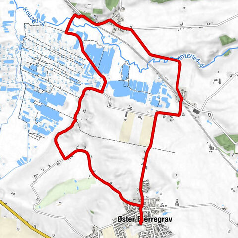 Øster Bjerregrav - Øster Bjerregrav Kirke - Bjerregrav - Kousted Kirke