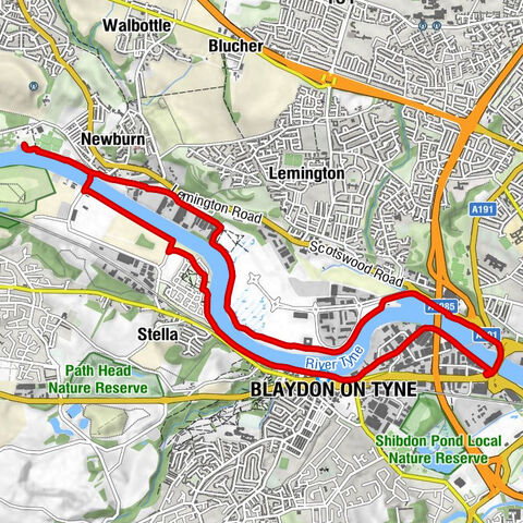 Newcastle upon Tyne - The Boathouse - Blaydon on Tyne - Gateshead