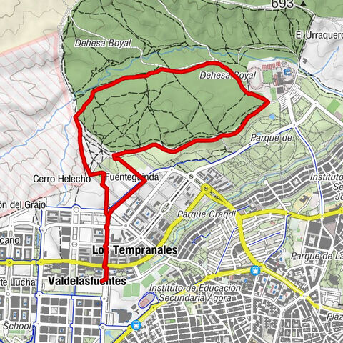 Valdelasfuentes - San Sebastián de los Reyes - Los Tempranales - Fuenteguinda