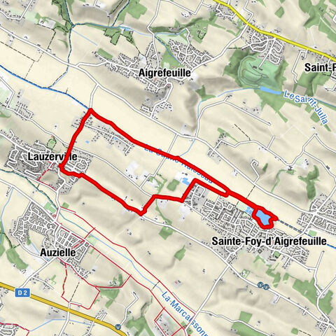 Lauzerville - Sainte-Foy-d'Aigrefeuille - Église Saint-Michel