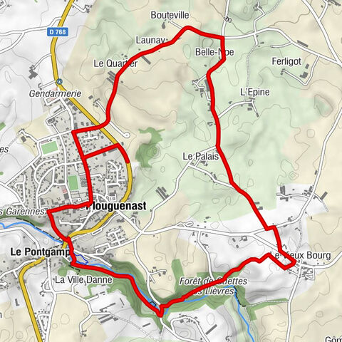 Église Saint-Pierre - Plouguenast - Le Pateureux - Le Quartier