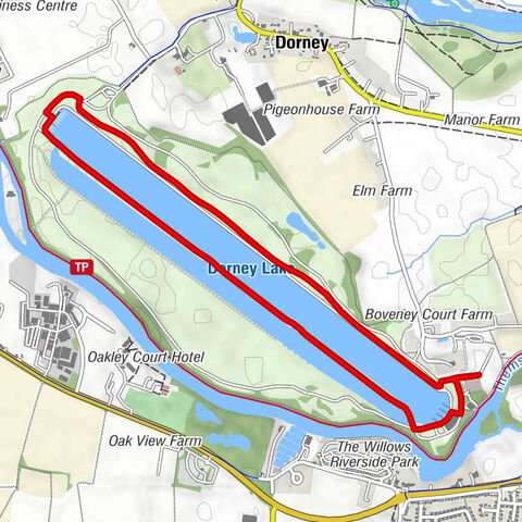 Slough - Boveney - Maidenhead - Windsor