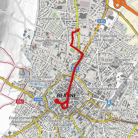 Beaune - Faubourg Saint-Nicolas