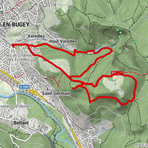 Ambérieu-en-Bugey - Vareilles - Haut Vareilles