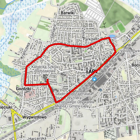 Łapy - Leśniki - Goździki