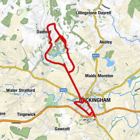 Buckingham - Dadford - Chackmore