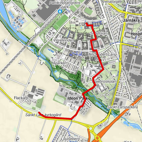 Sankt Lars - Ideon Park - Lund - Helgeandskyrkan