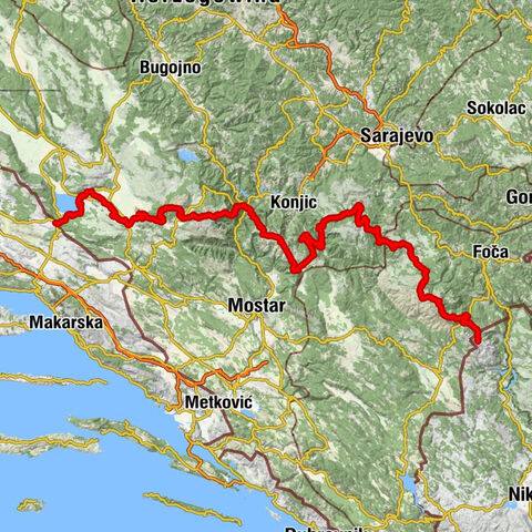 Donja Prisika - Zelena glava - Velika Lelija - Prijevor