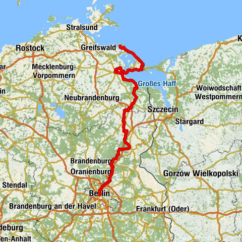 Berlin - Blocksberg - Streckelsberg - Peenemünde