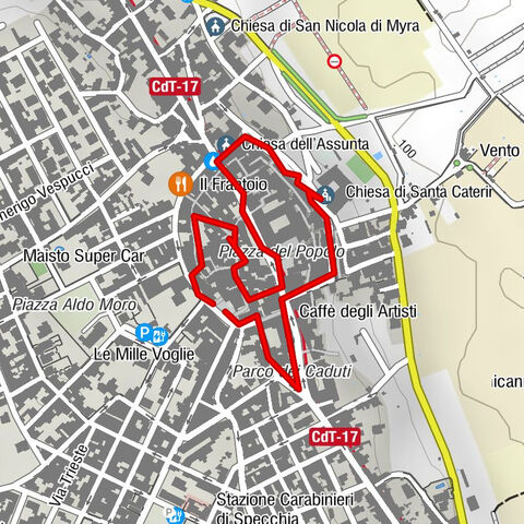 Specchia - Chiesa di Sant'Antonio - Chiesa della Presentazione della Beata Vergine Maria - Chiesa dell'Assunta