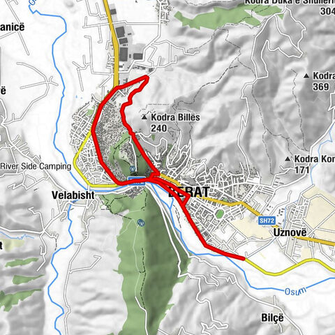 Xhamia e Beqarëve - Xhamia Mbret - Berat - Mangalem
