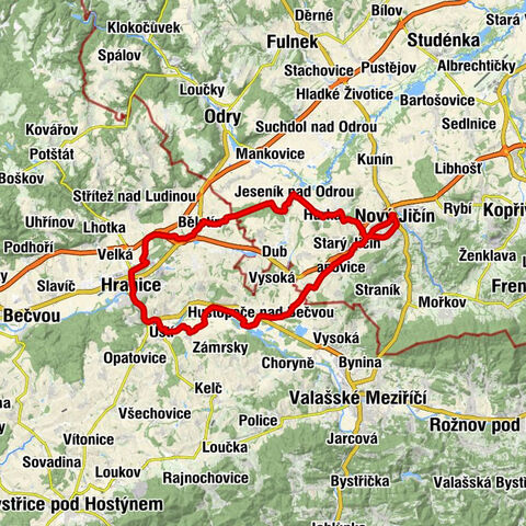 Nový Jičín město - Moravská brána - Kostel Povýšení svatého Kříže - sv. Kříž