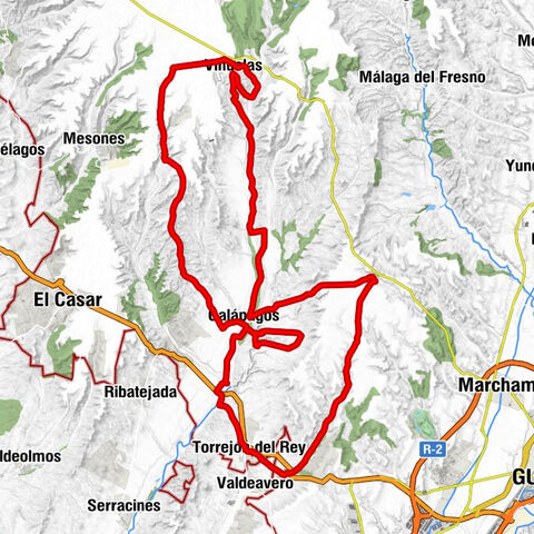 Torrejón del Rey - Bar Restaurante El Casino - Iglesia de San Bernabe - Galápagos