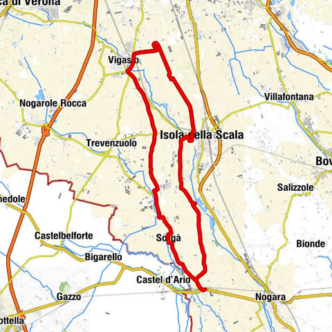 Sorgà - Trattoria de Tomi - Chiesa di Erbè - Chiesa di Sorgà