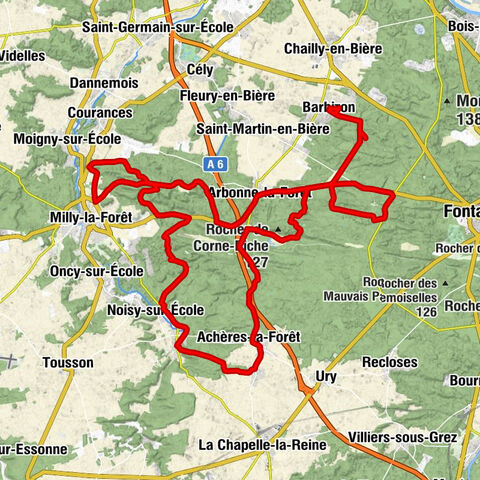 Barbizon - Châlet de la Caverne des Brigands - Arbonne-la-Forêt - Noisy-sur-École