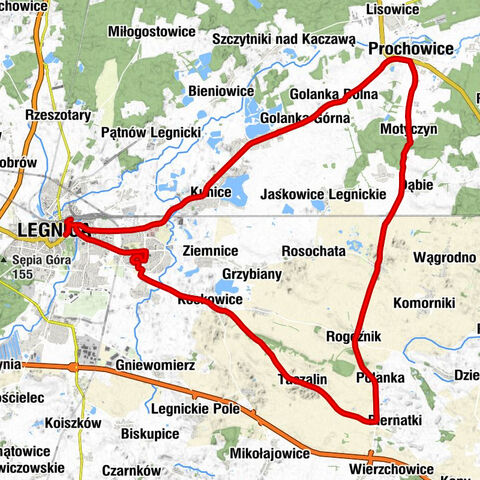 Legnica - Kościół pw. Chrystusa Króla - Kościół pw. Matki Bożej Królowej Polski - Kościół pw. Świętego Jacka Odrowąża