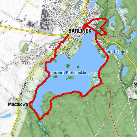 Barlinek - Moczkowo - Boży Dar