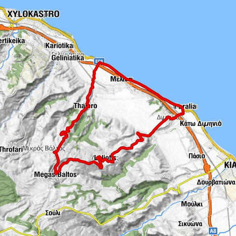 Κοινότητα Διμηνιού - Παραλία - Τα 30 πλατάνια - Κοινότητα Μελισσίου