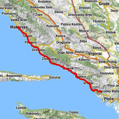 Gorinka - crkva svetog Filipa - crkva svetog Križa - crkva svetog Marka