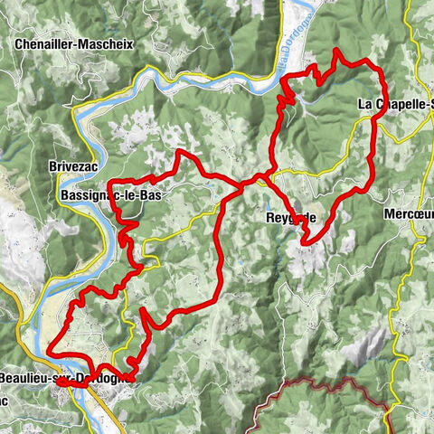 Beaulieu-sur-Dordogne - Altillac - Ciran - Église Saint-Martin-de-Tours