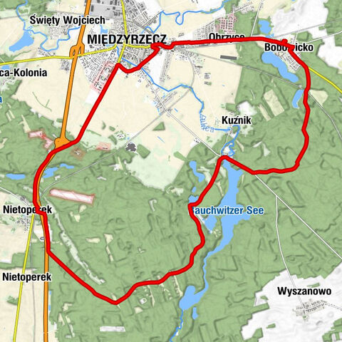 Bobowicko - Skoki - Nietoperek - Międzyrzecz