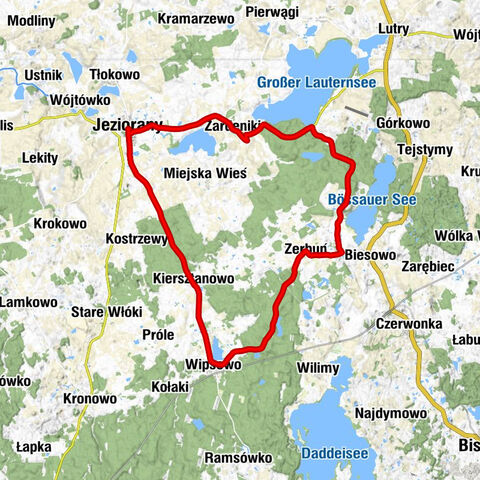 Jeziorany - Klimat - Kaplica pw. Świętego Floriana - Kościół pw. Świętego Bartłomieja