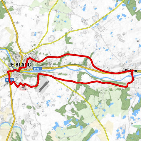 Le Blanc - Ville-Haute - Les Bazinelles - La Guilbardière