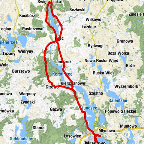 Błękitny Anioł - Kaplica domowa - Kościół pw. Świętego Wojciecha - Święta Lipka