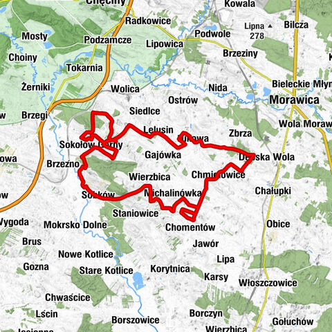 Sobków - Restauracja Zamek Sobków - Kościół pw. Najświętszej Maryi Panny Królowej w Łukowej - Wierzbica
