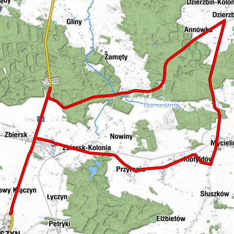 Bar - Nowy Kiączyn - Defet - Annówka