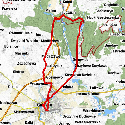 Gniezno - Kościół pw. św. Michała Archanioła - Kościół pw. Świętego Jakuba - Wzgórze Lecha