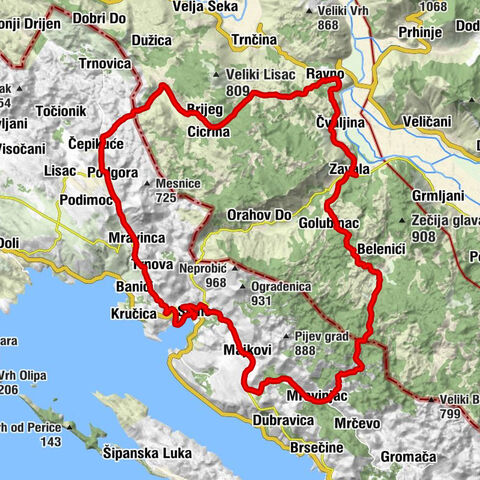Koceljevići - crkva sv. Nikola - Mlinica Ano - Grgurići